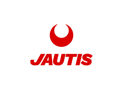 Jautis brand branding bull color design esport logo esports flat jautis logo minimal type typography