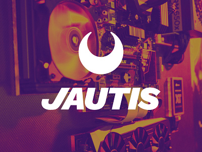 Jautis branding design flat logo minimal type typography