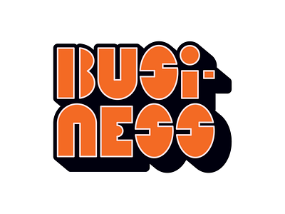 BUSINESS cartoon design graphic illustration logo vector