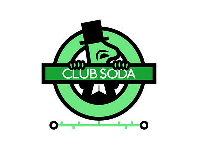 CLUB SODA 'UNDERGROUND' COCKTAIL alcohol branding beer branding cartoon characterdesign design graphic illustration typography vector