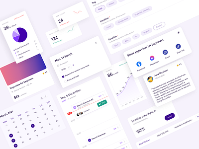 VEI — UI components app app design calendar components dashboard design design system elements library order management system product design ui ui cards ui components ui elements user experience user interface ux web app web application