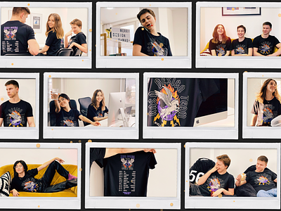 Rasa Design Team 2021 World Tour T-Shirt agency coworkers print product design product design agency product design team t-shirt team teammates ui user experience user interface ux