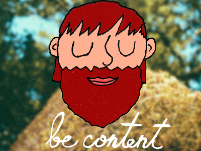 "Be Content..." Philippians 4:11-12 bible bible verse brush copic hand drawn hand lettering lettering marker type typography
