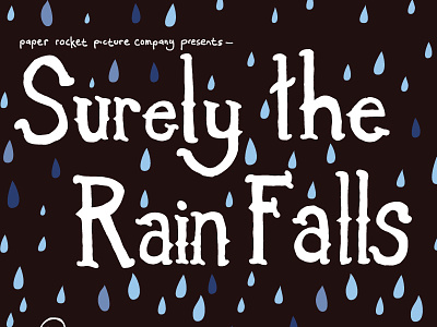 Surely The Rain Falls Title Card