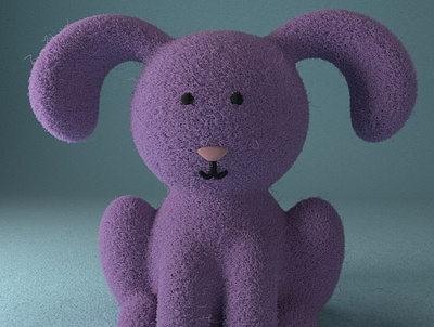 Lauren, the cute rabbit gal 3d modeling animation cartoon cinema4d cute illustration motion design practice