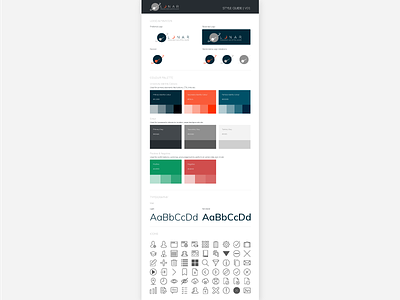 Style Guide style guide ui kit web design