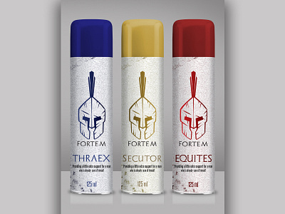 Fortem Deodorant Packaging Design