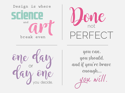 Some inspiring quotes illustrator quotes typogaphy