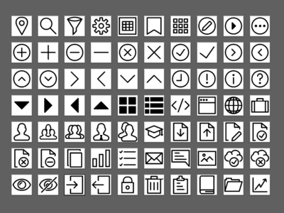 Icon Set adobe illustrator icon ui