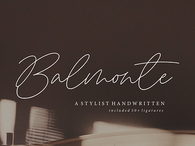 Balmonte elegant feminine handwritten handwritten font lettering luxury monoline script script font signature wedding wedding font
