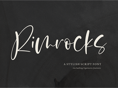Rimrocks branding elegant feminine handwritten handwritten font lettering luxury script script font signature signature font wedding wedding font
