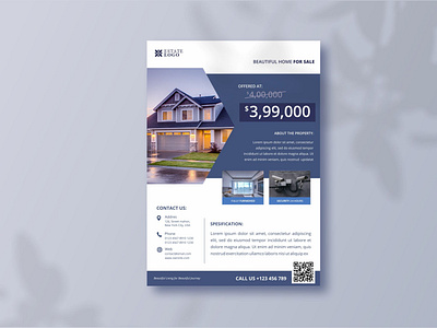 House Rent Flyer Template