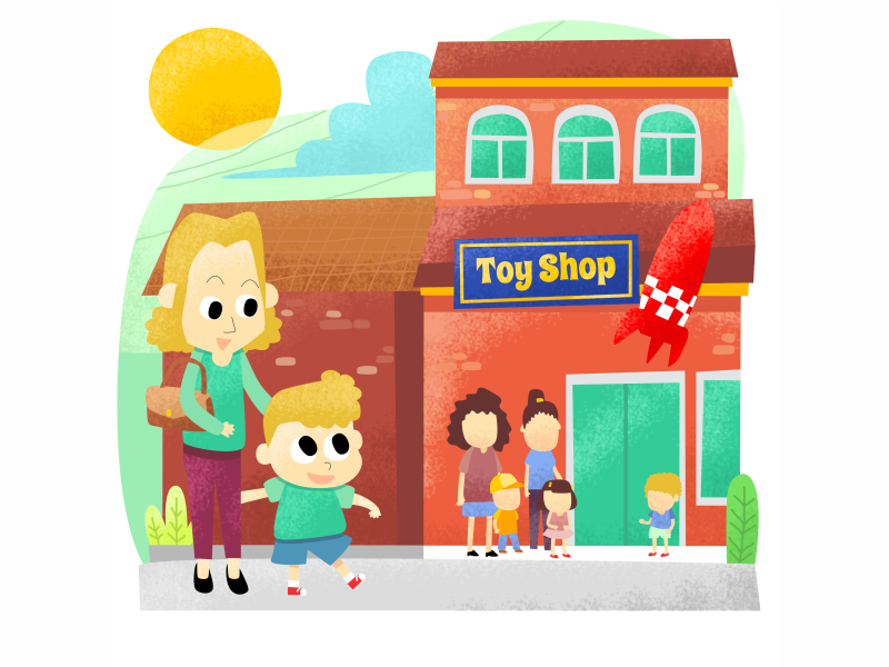 Toy Shop by AM Studio on Dribbble
