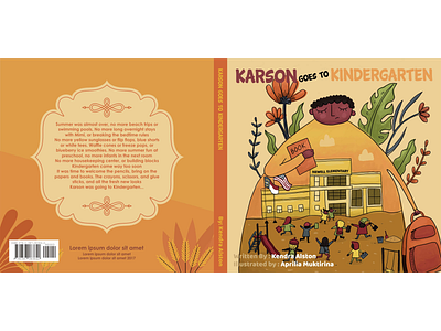 Cover Book Karson goes to Kindergarten