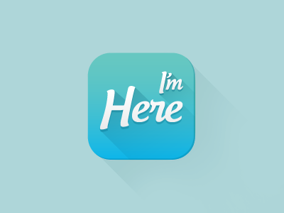 I'm Here iOS icon app icon imhere ios