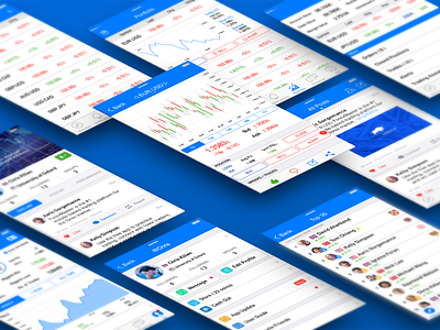 Forexmaster Screens android financial forexmaster ios ui ux