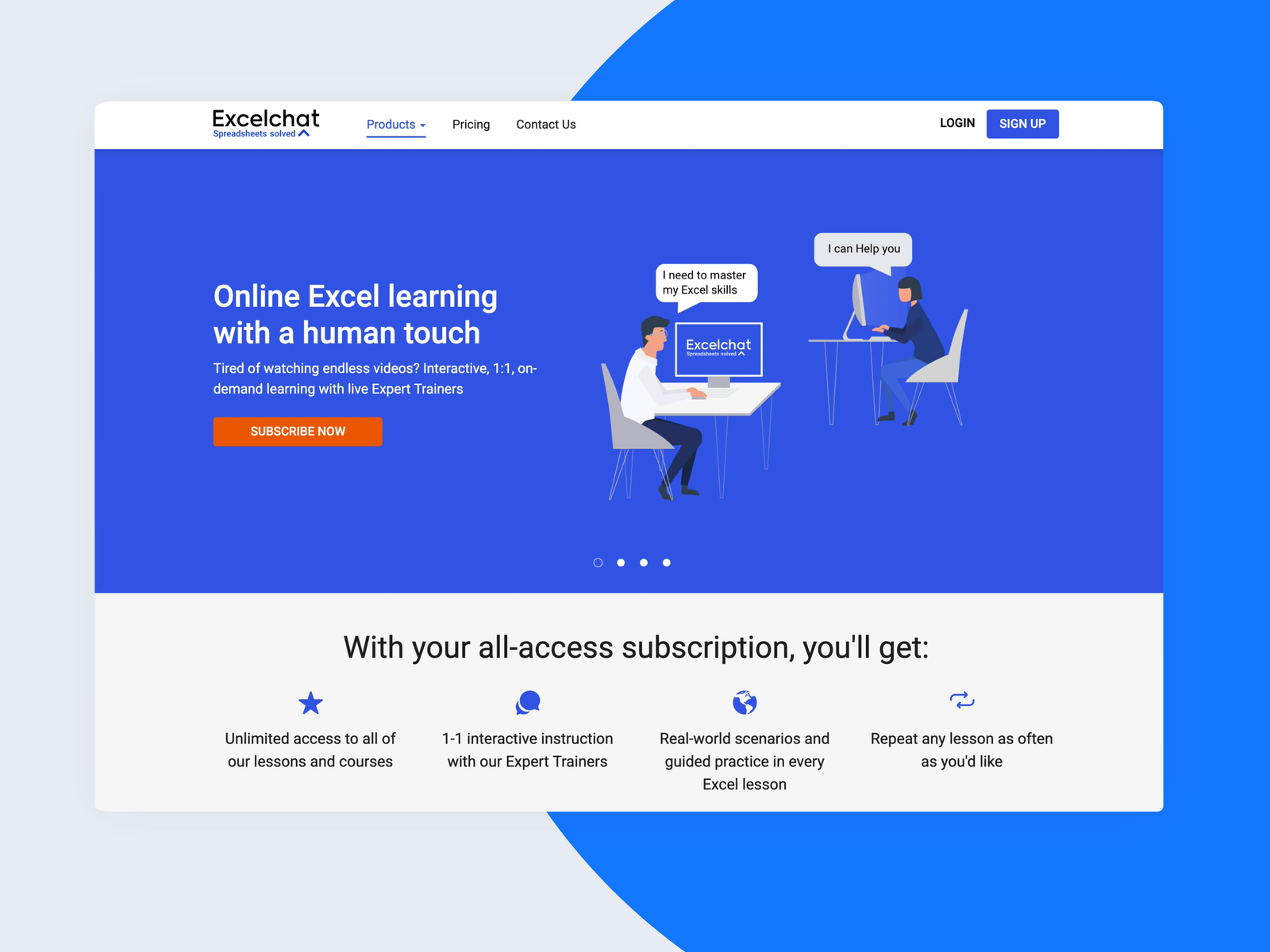 excelchat-learning-by-jessika-gouveia-on-dribbble