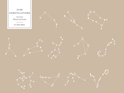 Constellations Vector Illustrations