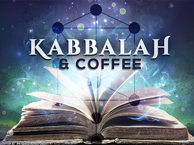 Kabbalah & Coffee class design event kabbalah learn mystic poster