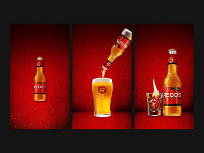 Redd's animation banner ads motion graphic