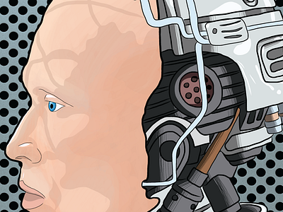 Robocop adobedraw idbuythatforadollar illustration robocop