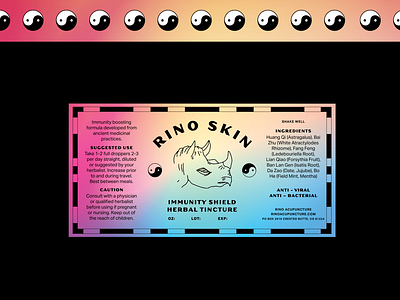 Rino Skin Label Design