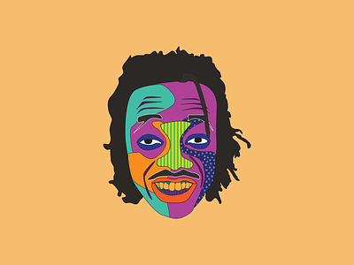 Odd Future – Mike G character color design graphic design hiphop illustration mike g odd future vector vector art