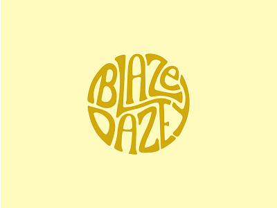Blazey Dazey – Logo brand identity branding cannabis design cannabis logo design graphic design illustration logo type typography vector art