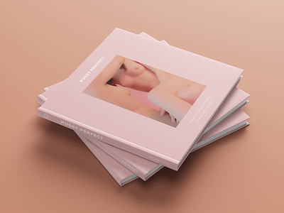 Pussy Perfect Book Design book design brand identity branding female femme graphic design illustration nudeart nudes photography photography branding pink typography vagina women empowerment womens health