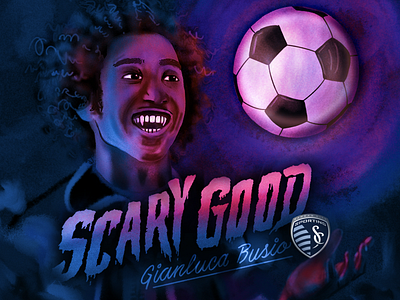 Scary Good halloween mls scary soccer soccer ball vampire