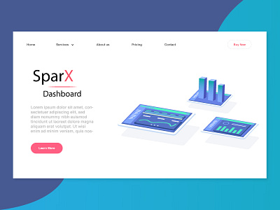 Landing Page Concept - Minimal