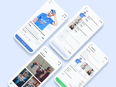 Uniq - Try & Buy e-commerce Concept android concept design ios iphone jabong myntra product product design shopping shopping app try before you buy tryandbuy ui uniq user experience user interface ux