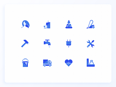 [WIP] New Icon Set | UrbanClap