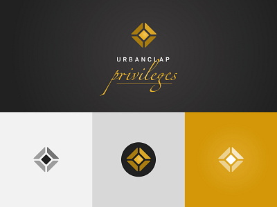 UrbanClap Privileges - Brand Identity Exploration android app design digital art ios logo ux vector