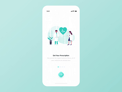 Pharmzone Onboarding animation app design graphic health interaction interface medicine mobile ui ux