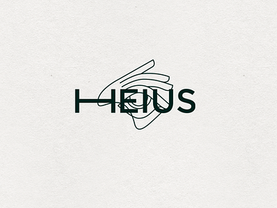 HEIUS brand branding cannabis cbd design icon layout logo vector