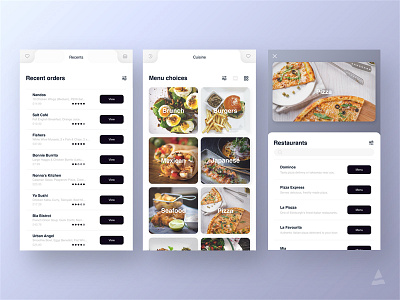 Restaurant Discovery App art dailyui design interaction interface signup uidesign website