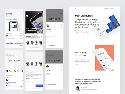 CreditStacks - Fintech Application and Branding