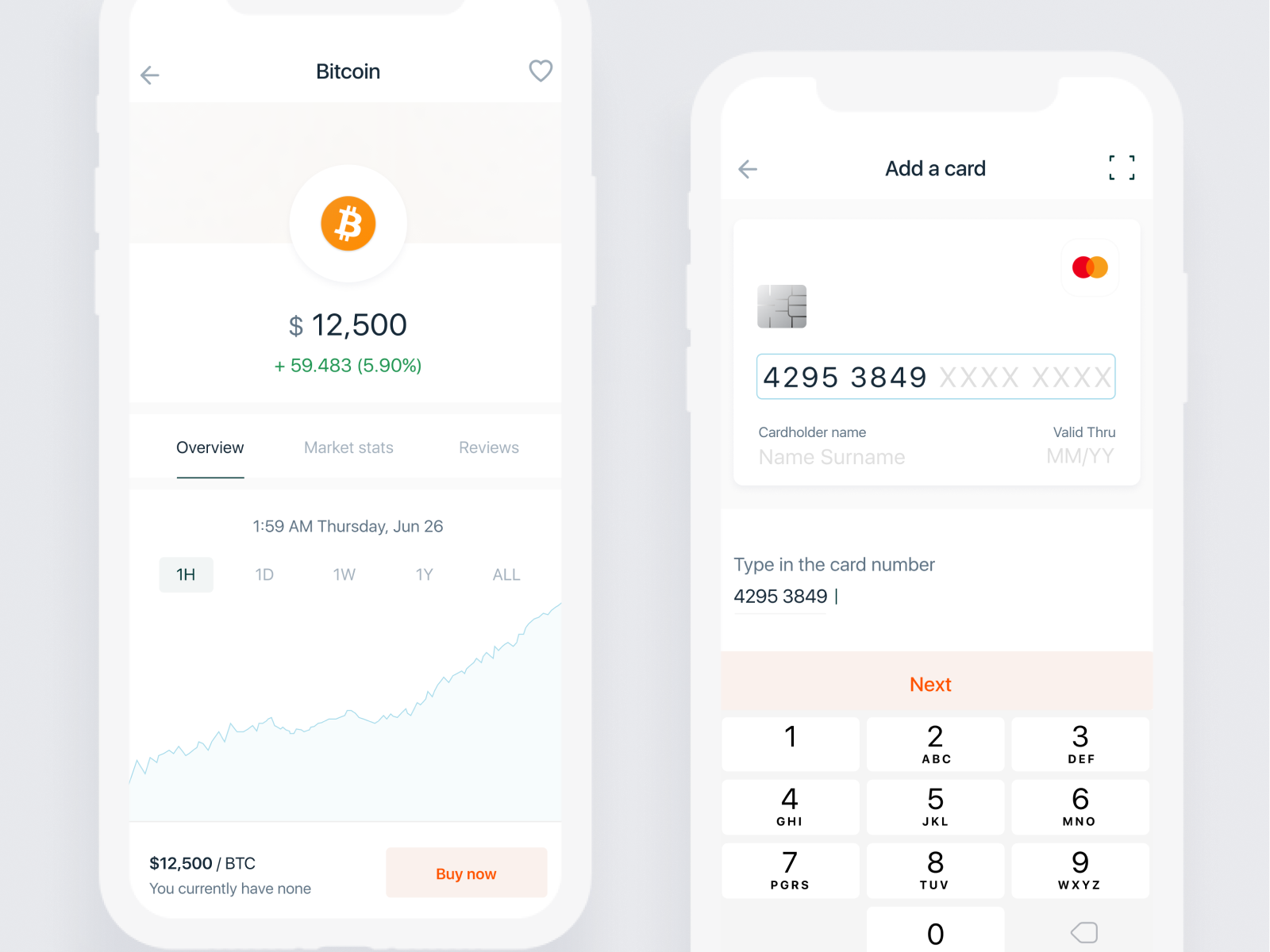 Crypto Wallet - Fintech Application by a b on Dribbble