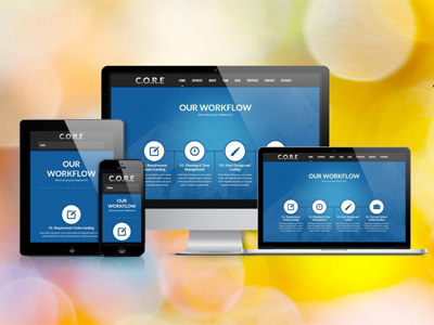  Core - One Page Responsive HTML5 Template 