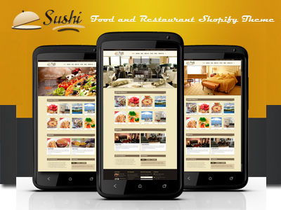 Sushi - Food & Restaurant Shopify Theme business deals ecommerce fashion hotel modern products restaurant shopify theme shopping