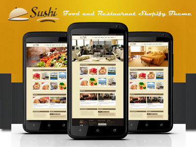 Sushi - Food & Restaurant Shopify Theme