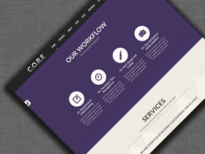 Core - One Page Responsive HTML5 Template