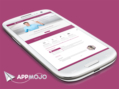 App Mojo - Single Page Software Promotion HTML android app application clean fullscreen html5 template landing page one page portfolio html template responsive single page unique