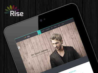 Rise | Responsive OnePage Parallax Template clean creative html5 template multipurpose one page parallax template portfolio responsive single page unique web agency