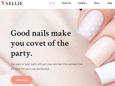 Nellie - Nail, Hair & Beauty Responsive Shopify Theme
