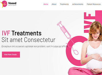 Vseed - Pregnancy WordPress Theme design responsive theme web design website design