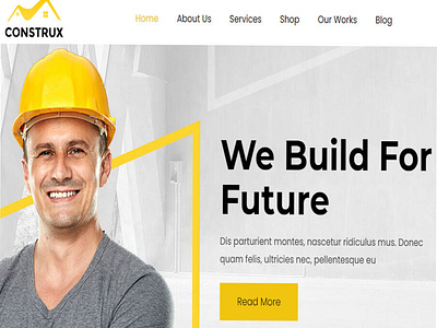 Construx – WordPress Construction Theme business ecommerce responsive web design website