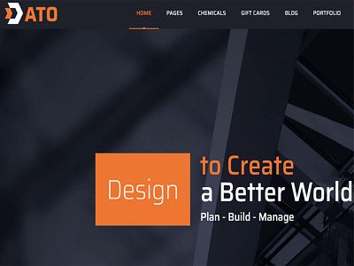 ATO – Construction WordPress Theme design responsive theme web design wordpress