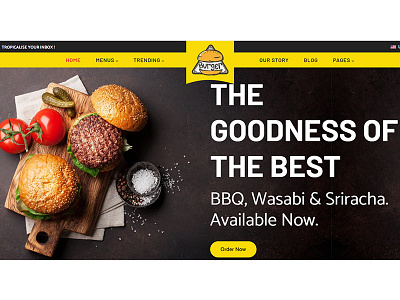 Burgs - Food Delivery & Restaurant Shopify Theme burger shop design responsive theme